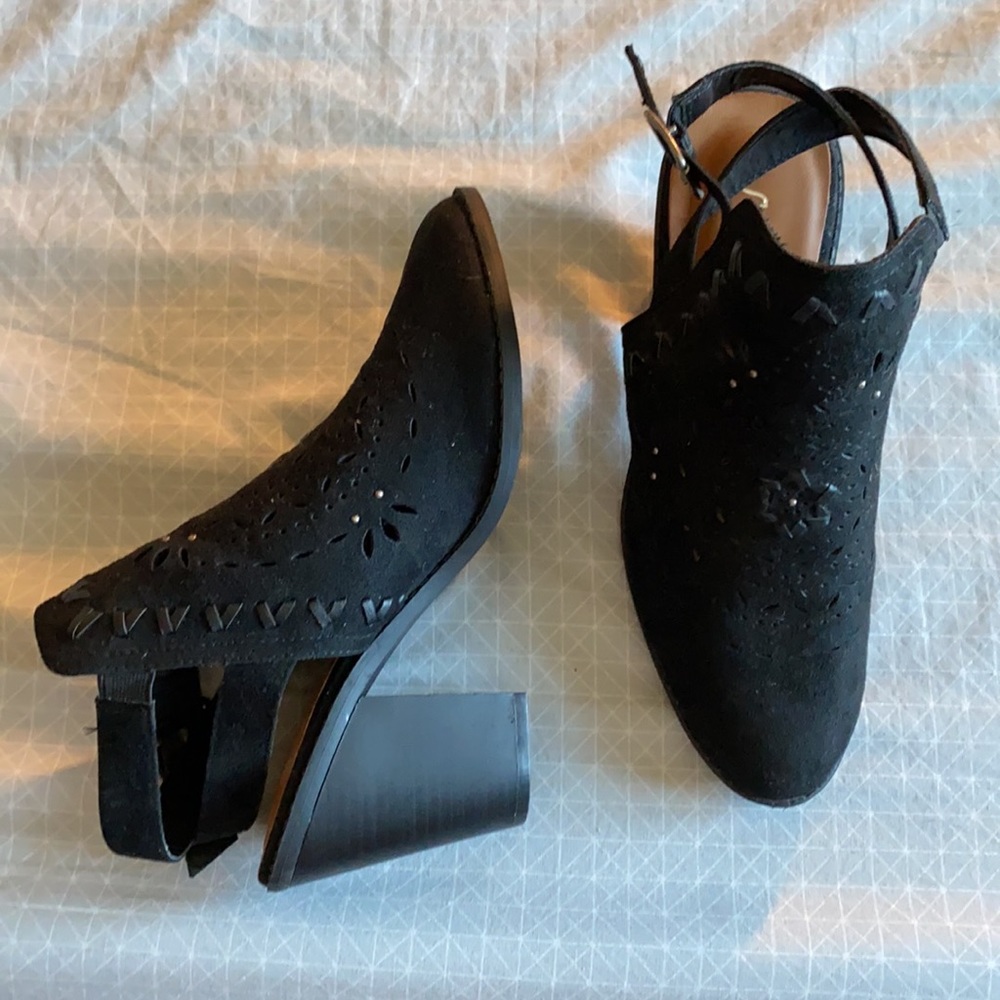 Open heeled booties - Picture 4 of 4